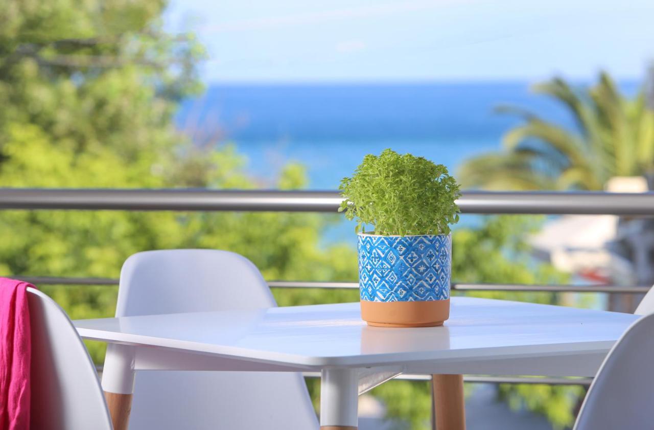 Golden Beachside Terrace Chrysi Ammoudia Exterior photo