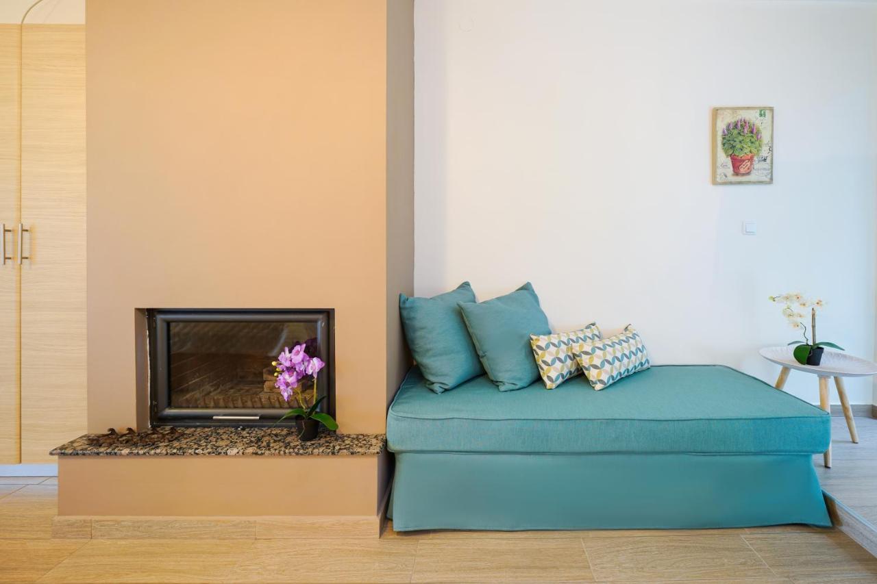 Golden Beachside Terrace Chrysi Ammoudia Exterior photo