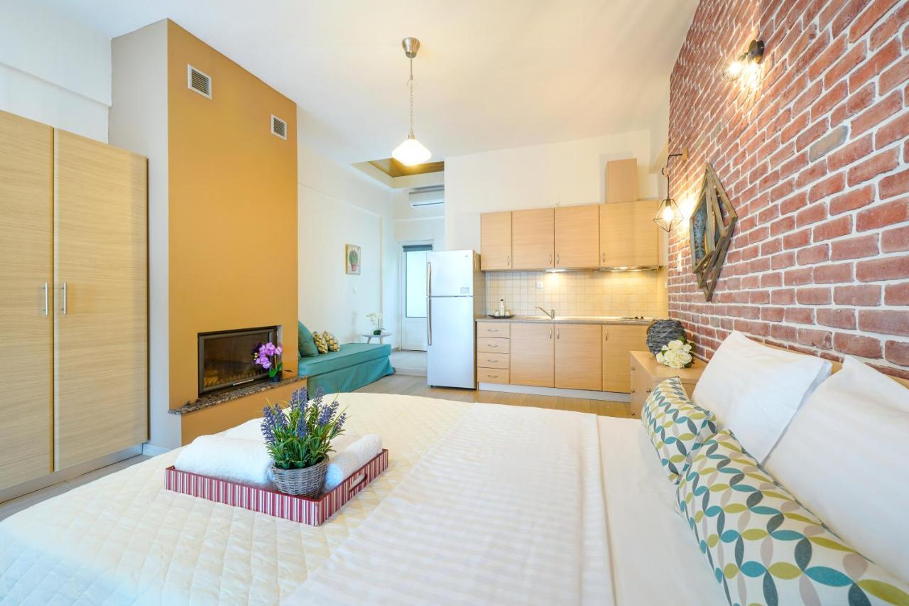 Golden Beachside Terrace Chrysi Ammoudia Exterior photo